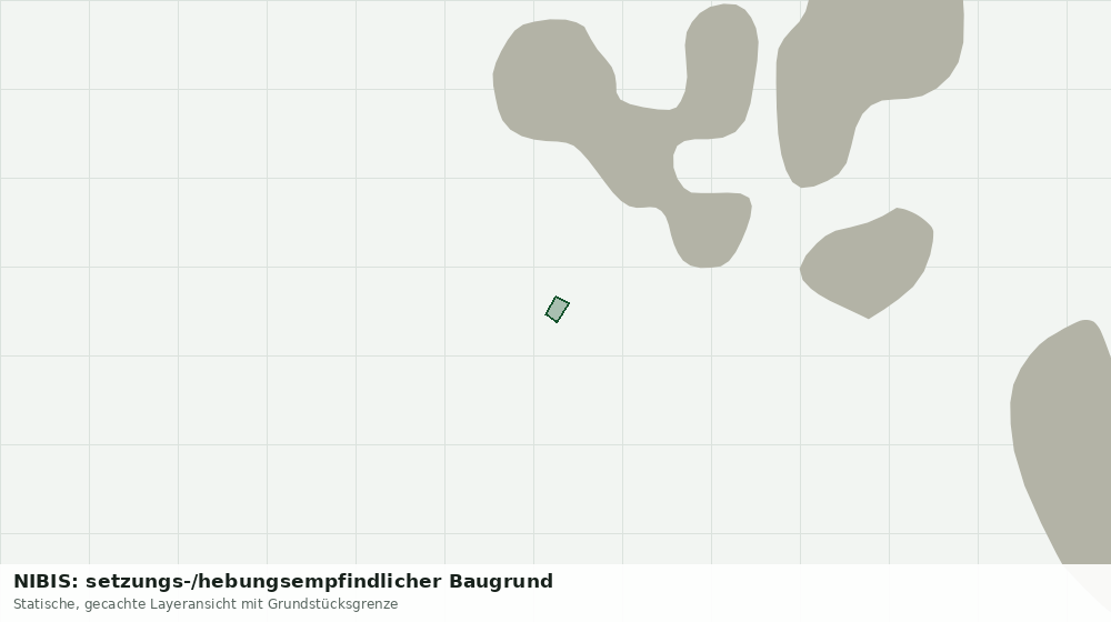 Statische Kartenansicht: NIBIS: setzungs-/hebungsempfindlicher Baugrund