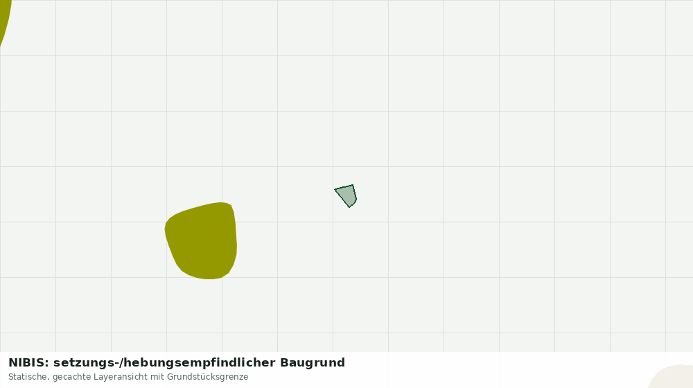 Statische Kartenansicht: NIBIS: setzungs-/hebungsempfindlicher Baugrund