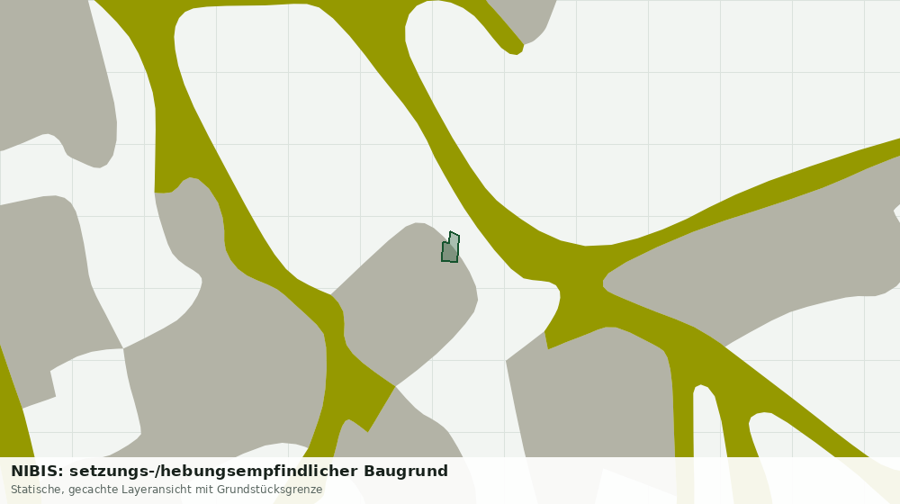 Statische Kartenansicht: NIBIS: setzungs-/hebungsempfindlicher Baugrund