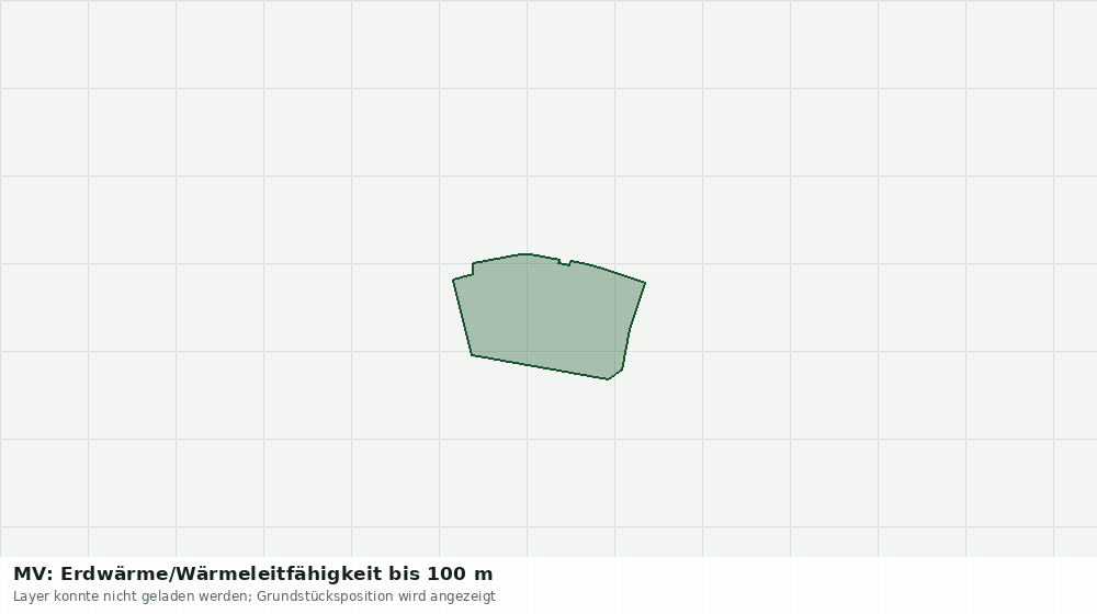 Statische Kartenansicht: MV: Erdwärme/Wärmeleitfähigkeit bis 100 m