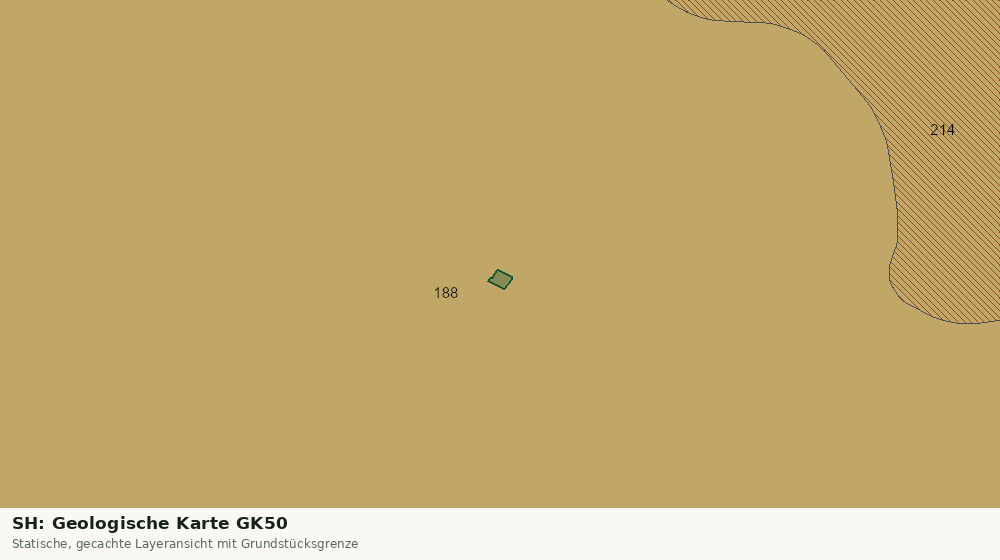 Statische Kartenansicht: SH: Geologische Karte GK50