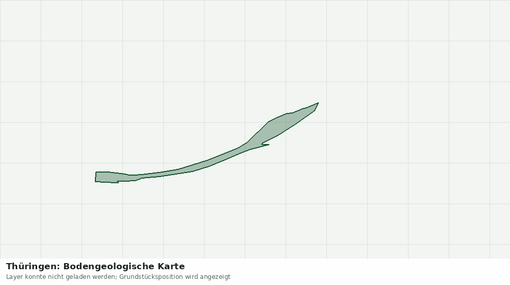 Statische Kartenansicht: Thüringen: Bodengeologische Karte