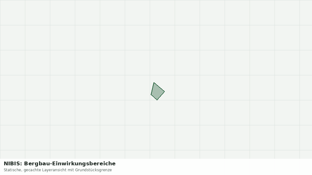 Statische Kartenansicht: NIBIS: Bergbau-Einwirkungsbereiche