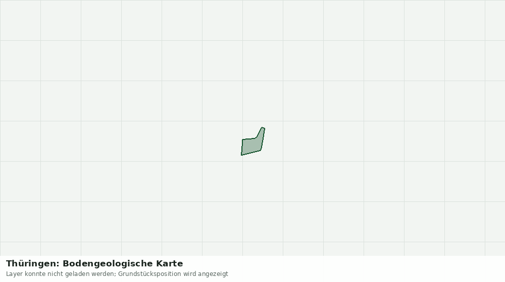 Statische Kartenansicht: Thüringen: Bodengeologische Karte