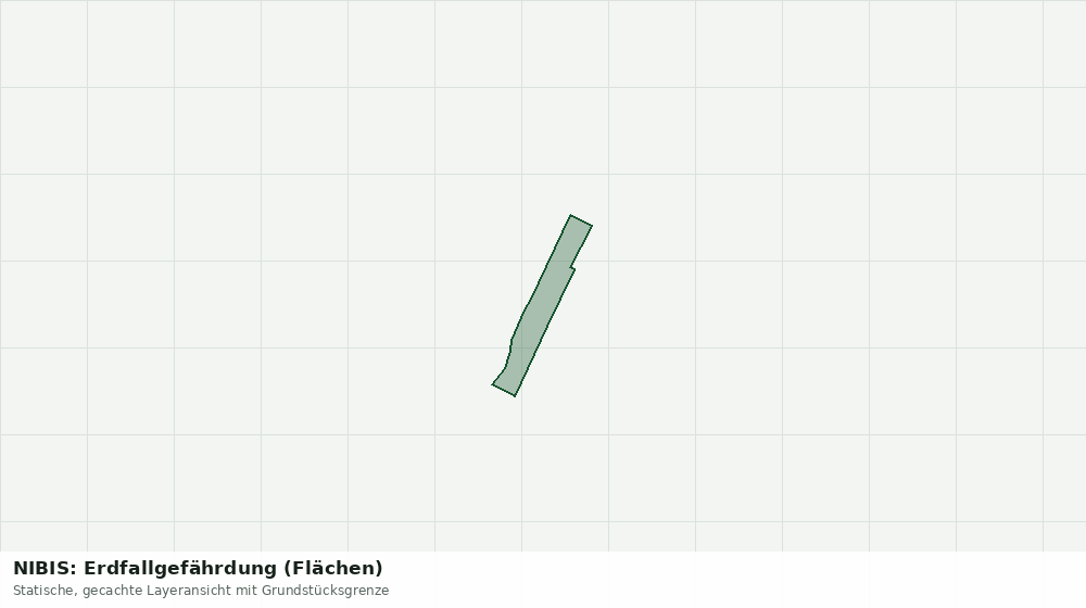 Statische Kartenansicht: NIBIS: Erdfallgefährdung (Flächen)