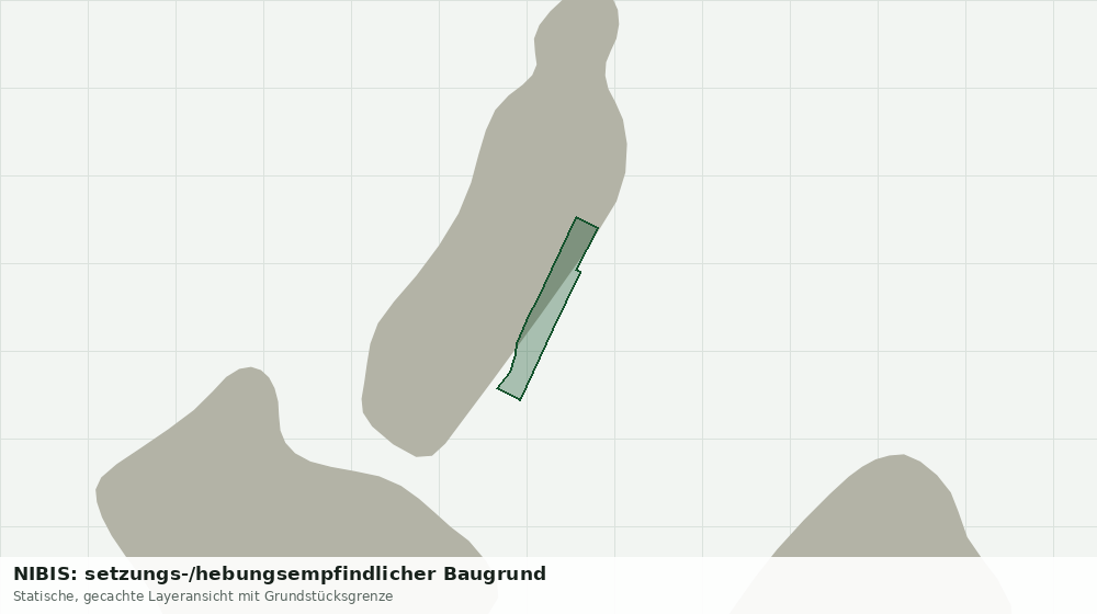 Statische Kartenansicht: NIBIS: setzungs-/hebungsempfindlicher Baugrund