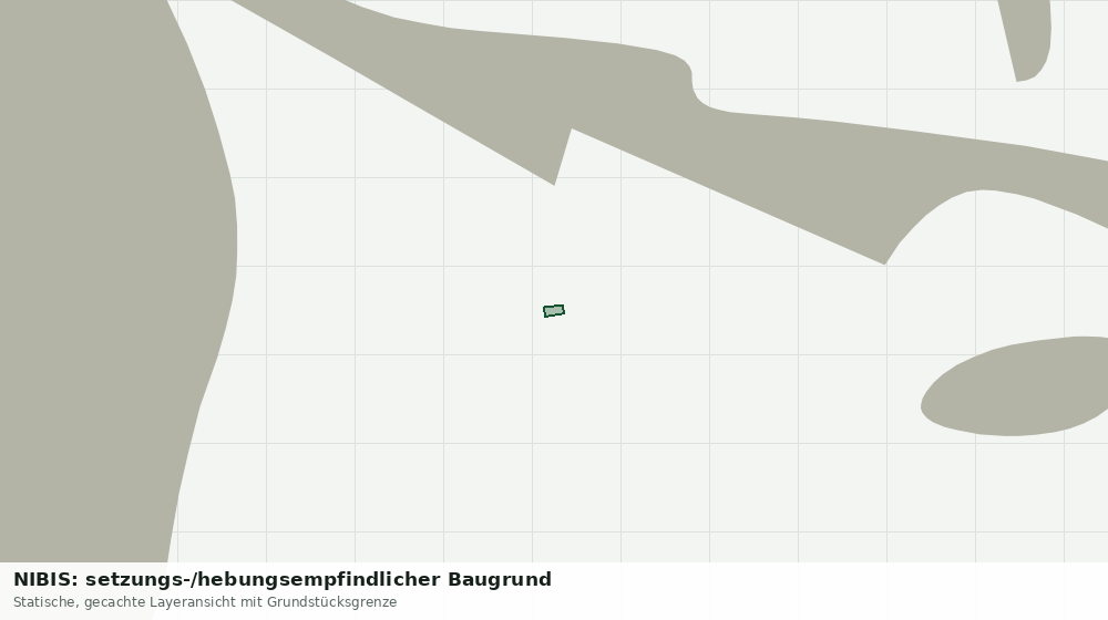 Statische Kartenansicht: NIBIS: setzungs-/hebungsempfindlicher Baugrund
