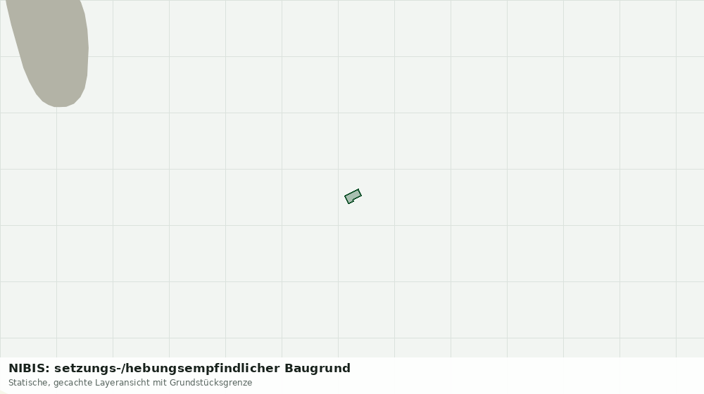 Statische Kartenansicht: NIBIS: setzungs-/hebungsempfindlicher Baugrund