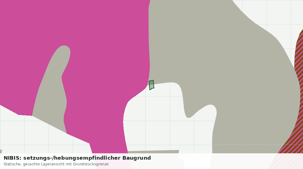 Statische Kartenansicht: NIBIS: setzungs-/hebungsempfindlicher Baugrund
