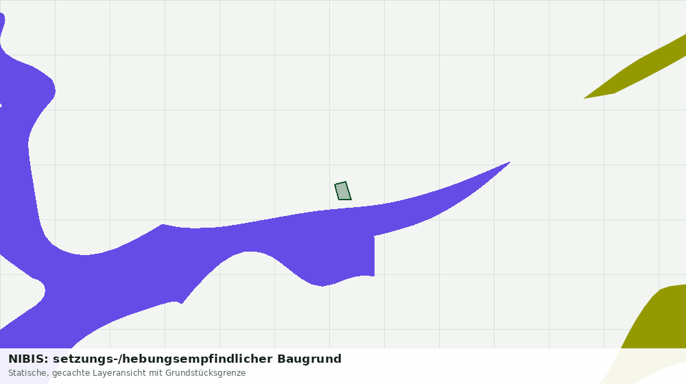 Statische Kartenansicht: NIBIS: setzungs-/hebungsempfindlicher Baugrund