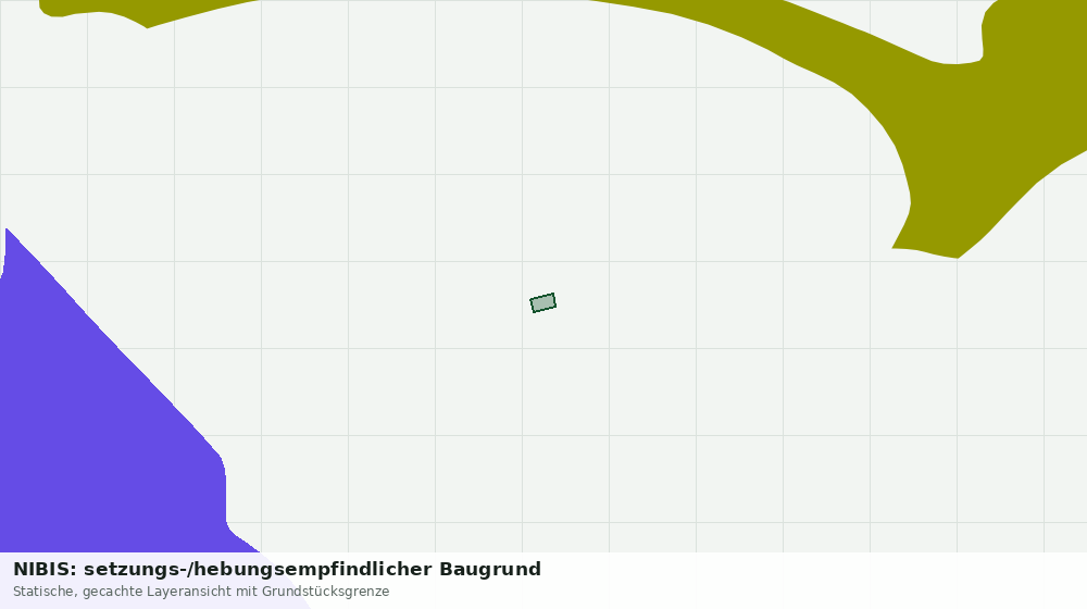 Statische Kartenansicht: NIBIS: setzungs-/hebungsempfindlicher Baugrund