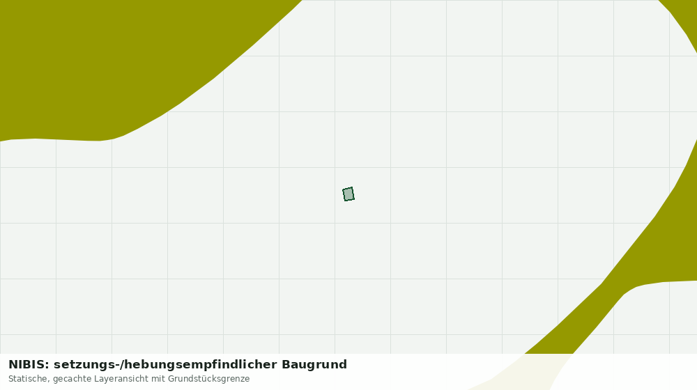 Statische Kartenansicht: NIBIS: setzungs-/hebungsempfindlicher Baugrund