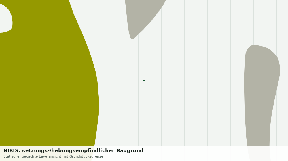 Statische Kartenansicht: NIBIS: setzungs-/hebungsempfindlicher Baugrund