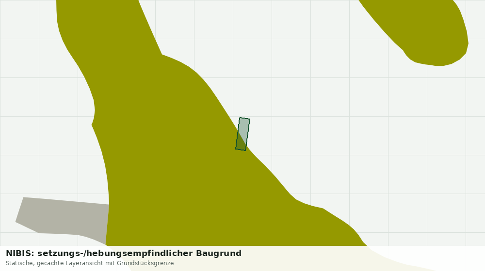 Statische Kartenansicht: NIBIS: setzungs-/hebungsempfindlicher Baugrund