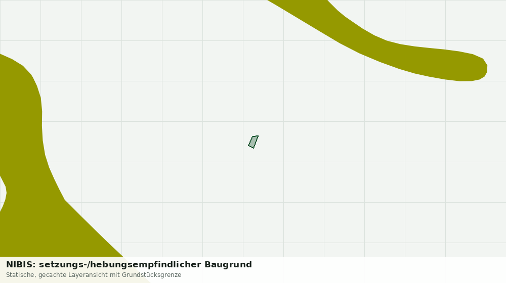 Statische Kartenansicht: NIBIS: setzungs-/hebungsempfindlicher Baugrund