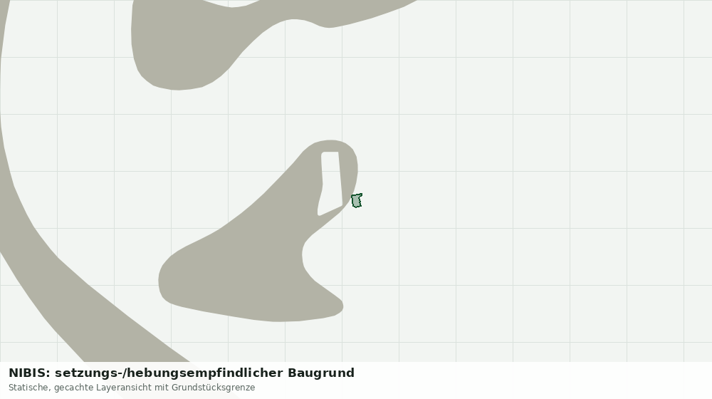 Statische Kartenansicht: NIBIS: setzungs-/hebungsempfindlicher Baugrund