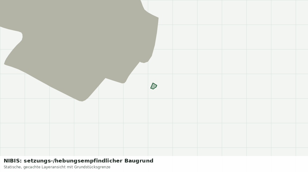 Statische Kartenansicht: NIBIS: setzungs-/hebungsempfindlicher Baugrund
