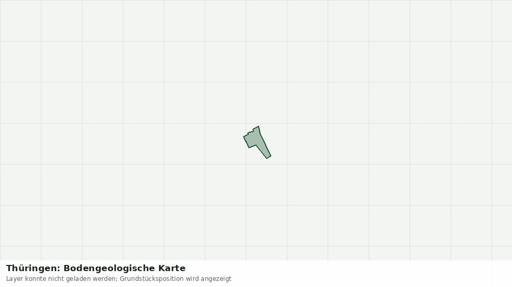 Statische Kartenansicht: Thüringen: Bodengeologische Karte