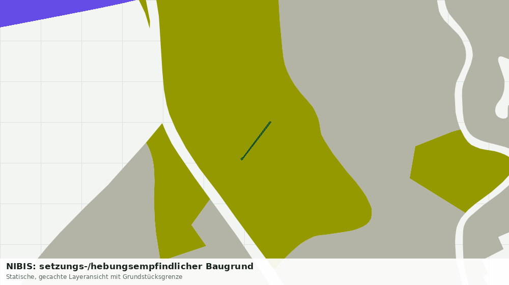 Statische Kartenansicht: NIBIS: setzungs-/hebungsempfindlicher Baugrund