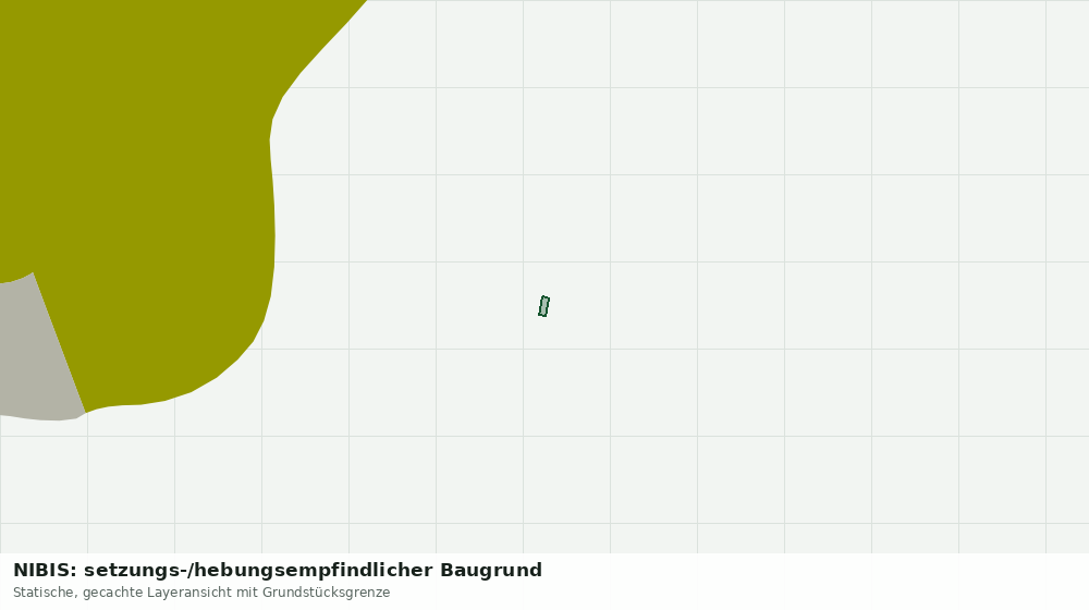 Statische Kartenansicht: NIBIS: setzungs-/hebungsempfindlicher Baugrund