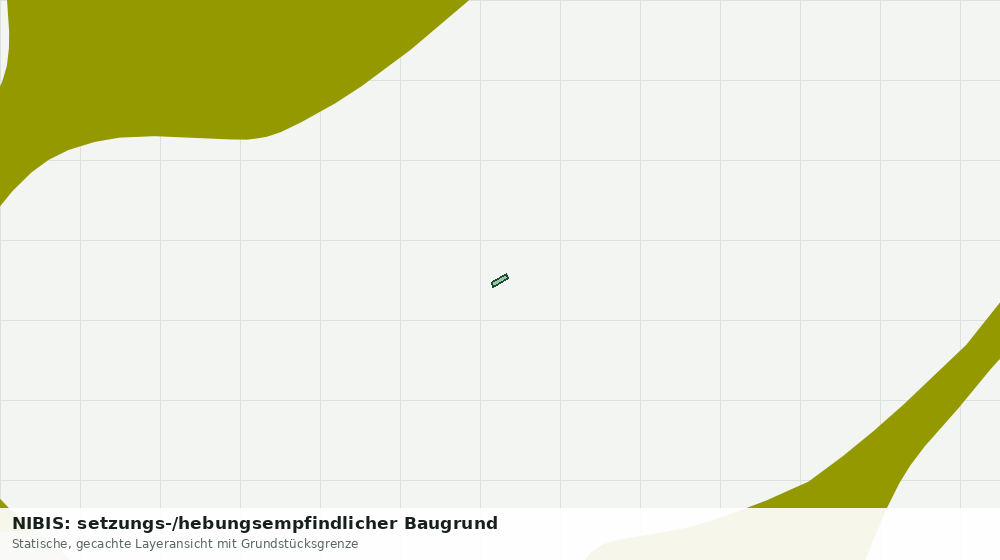 Statische Kartenansicht: NIBIS: setzungs-/hebungsempfindlicher Baugrund
