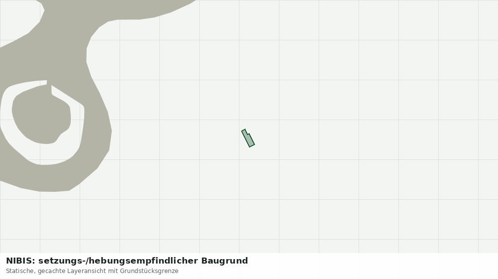 Statische Kartenansicht: NIBIS: setzungs-/hebungsempfindlicher Baugrund