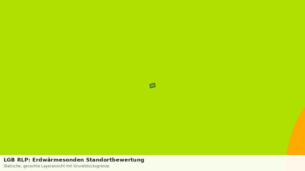 Statische Kartenansicht: LGB RLP: Erdwärmesonden Standortbewertung