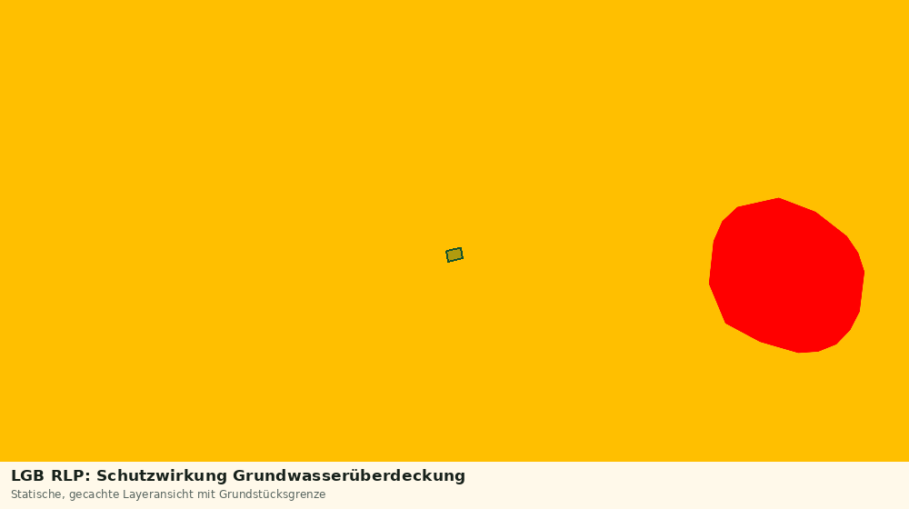 Statische Kartenansicht: LGB RLP: Schutzwirkung Grundwasserüberdeckung