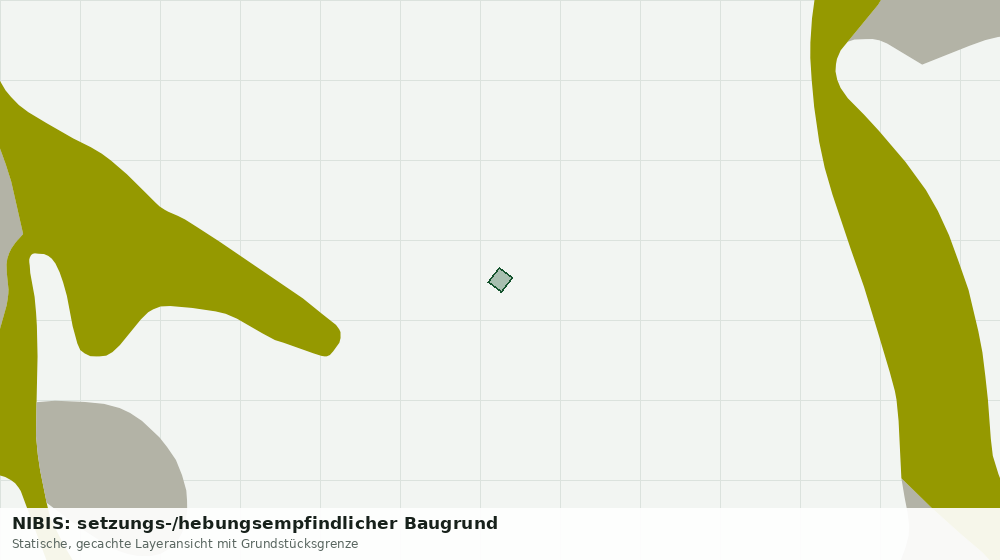 Statische Kartenansicht: NIBIS: setzungs-/hebungsempfindlicher Baugrund