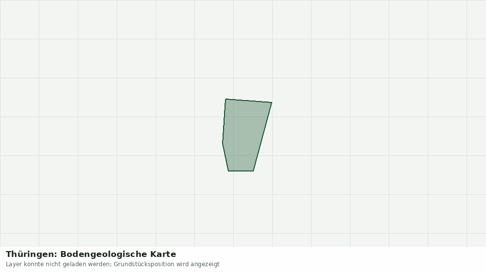 Statische Kartenansicht: Thüringen: Bodengeologische Karte
