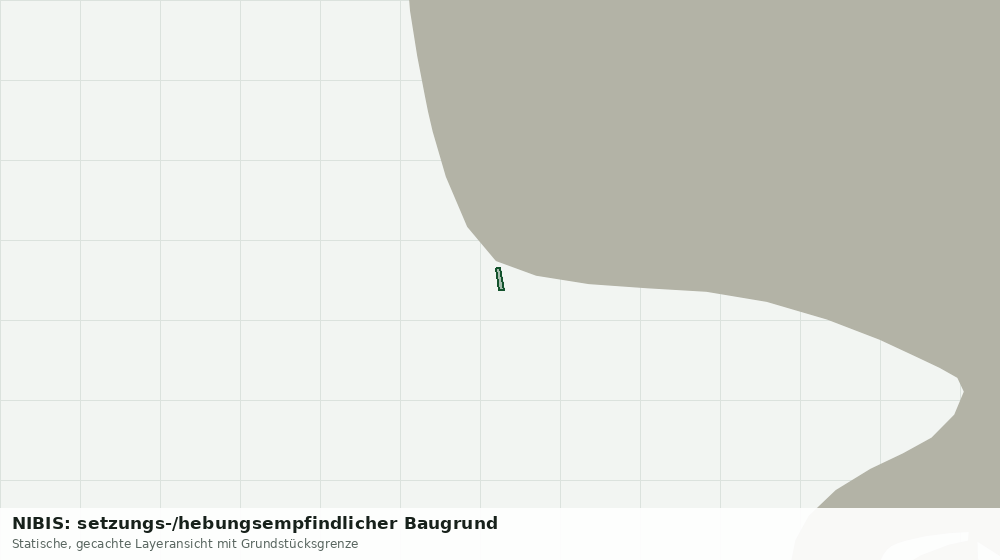Statische Kartenansicht: NIBIS: setzungs-/hebungsempfindlicher Baugrund