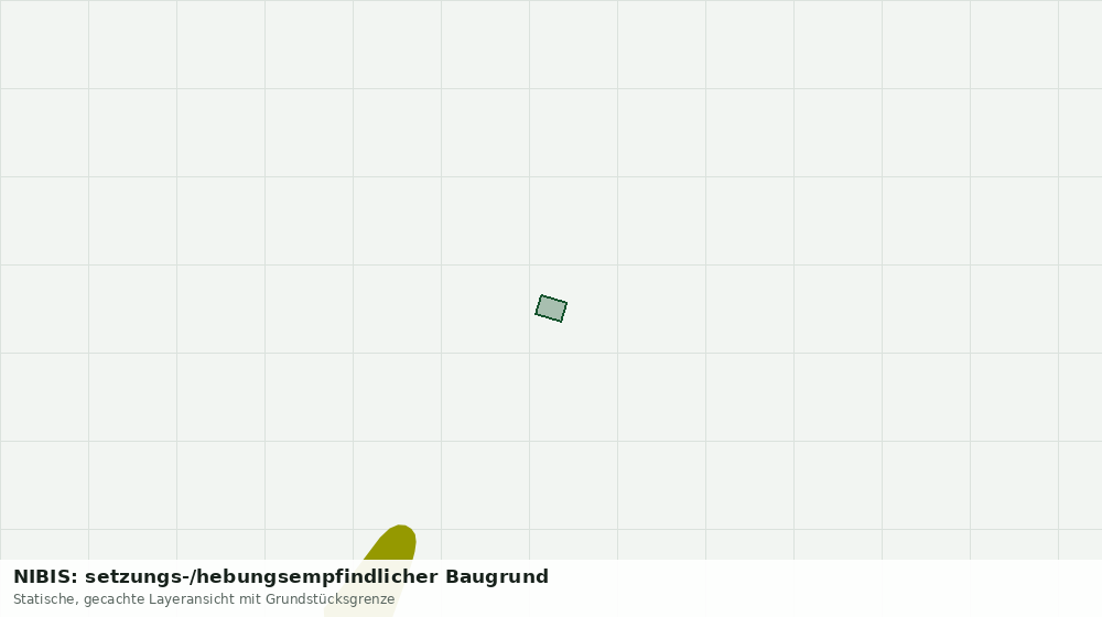 Statische Kartenansicht: NIBIS: setzungs-/hebungsempfindlicher Baugrund