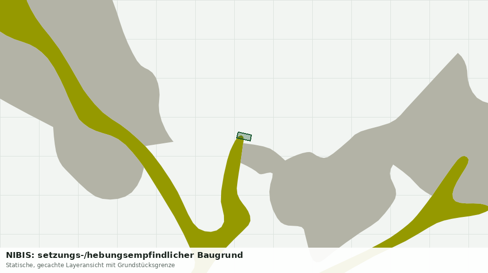 Statische Kartenansicht: NIBIS: setzungs-/hebungsempfindlicher Baugrund