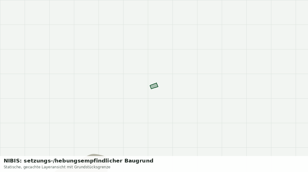 Statische Kartenansicht: NIBIS: setzungs-/hebungsempfindlicher Baugrund