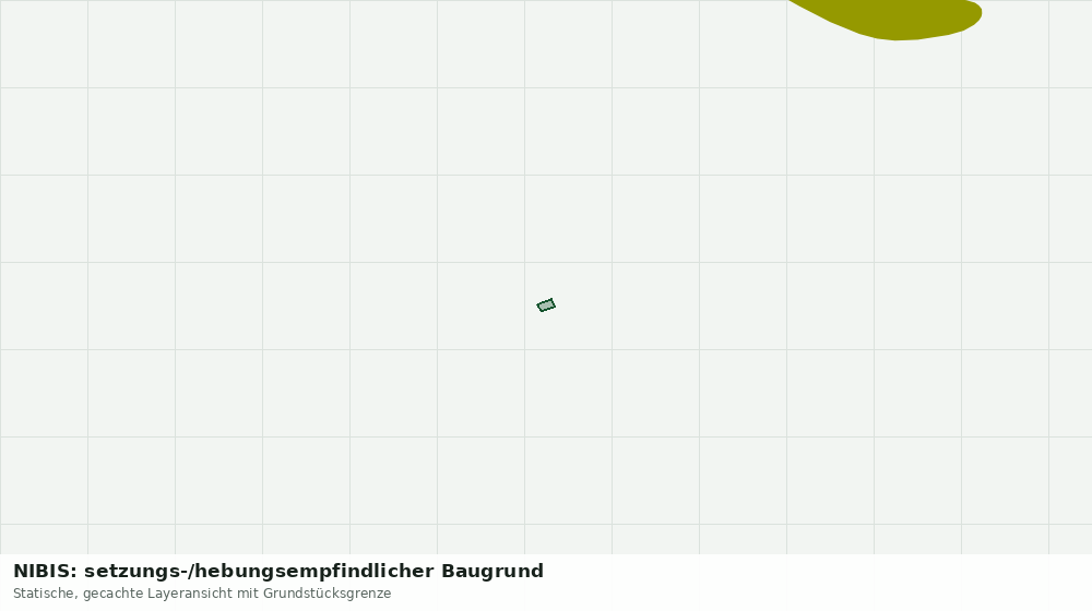 Statische Kartenansicht: NIBIS: setzungs-/hebungsempfindlicher Baugrund