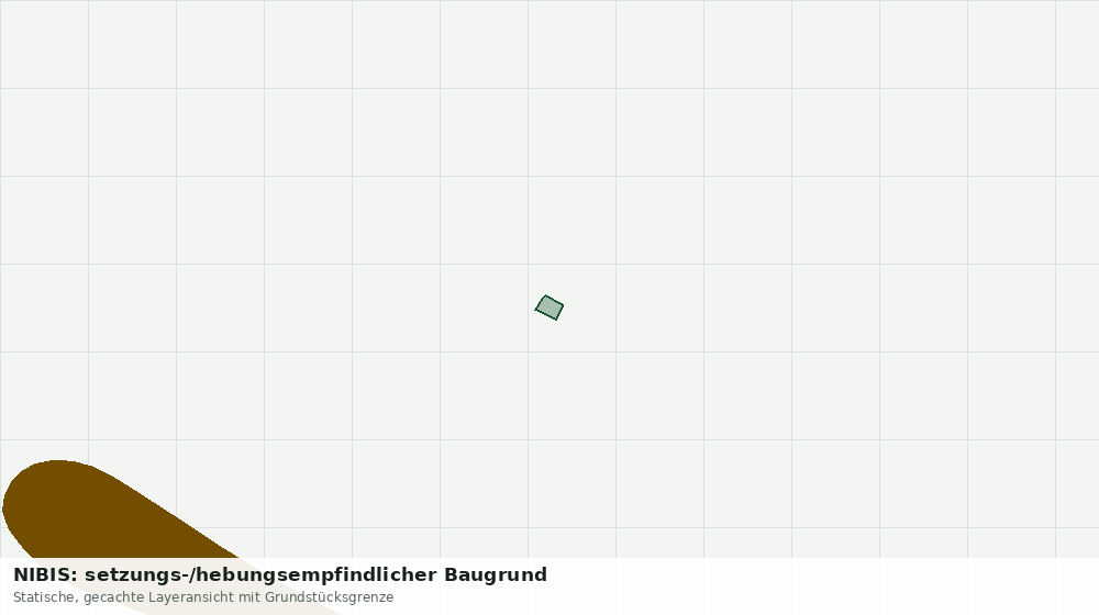 Statische Kartenansicht: NIBIS: setzungs-/hebungsempfindlicher Baugrund