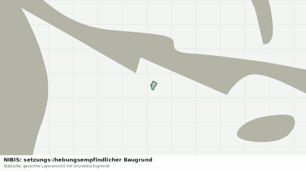 Statische Kartenansicht: NIBIS: setzungs-/hebungsempfindlicher Baugrund
