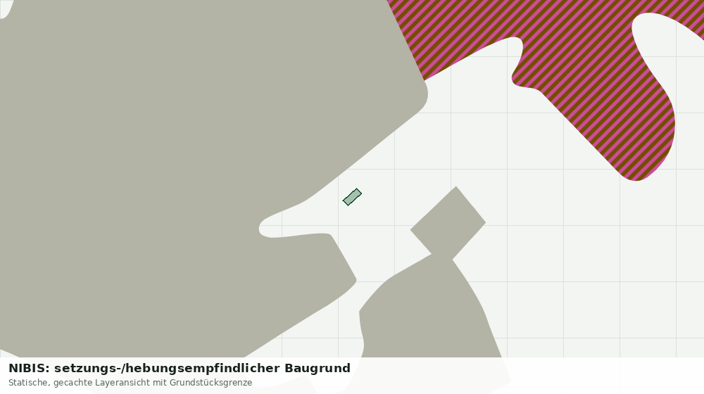 Statische Kartenansicht: NIBIS: setzungs-/hebungsempfindlicher Baugrund