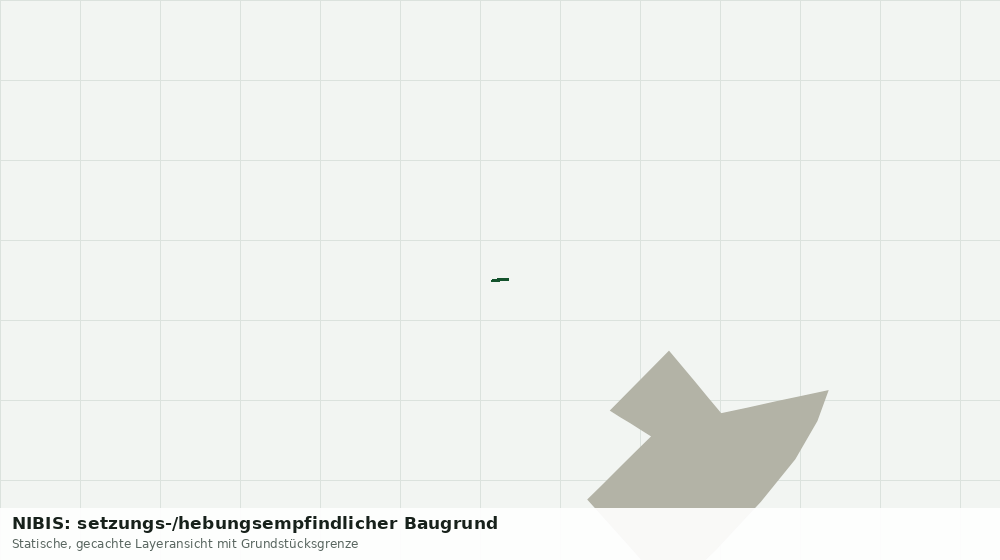 Statische Kartenansicht: NIBIS: setzungs-/hebungsempfindlicher Baugrund