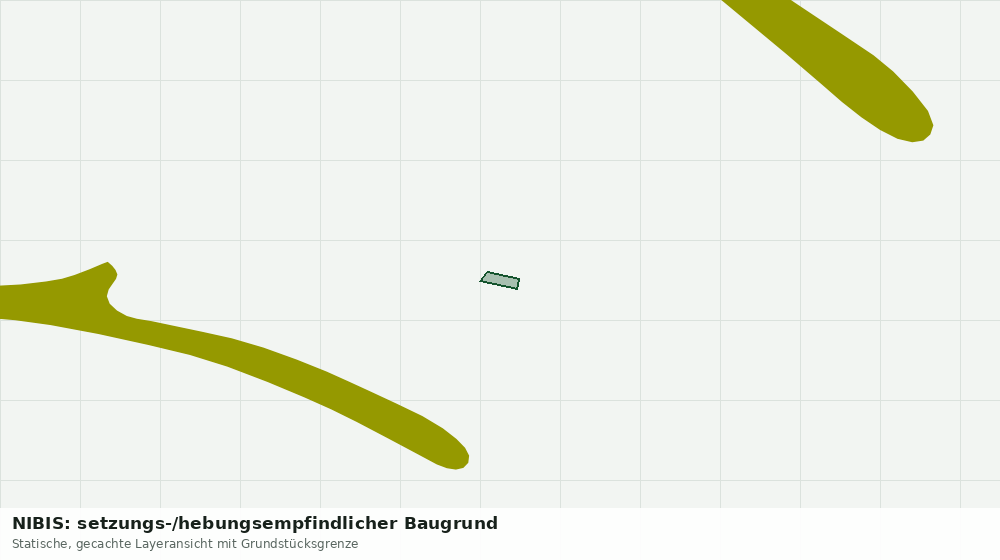 Statische Kartenansicht: NIBIS: setzungs-/hebungsempfindlicher Baugrund