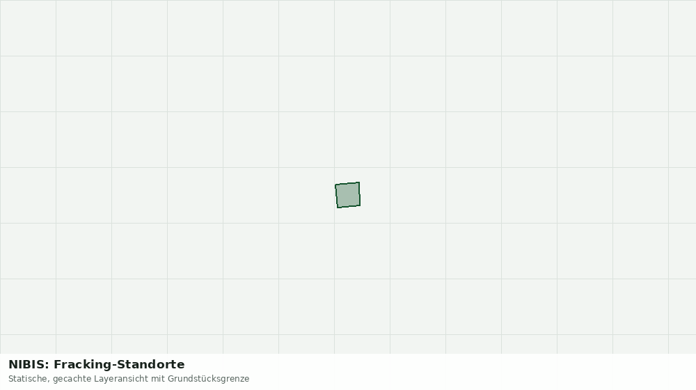 Statische Kartenansicht: NIBIS: Fracking-Standorte
