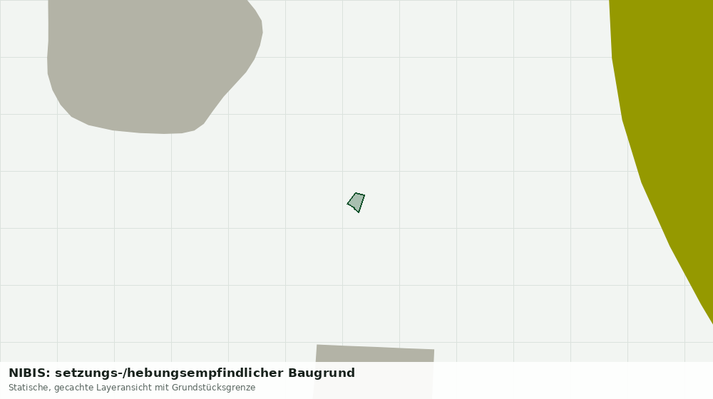Statische Kartenansicht: NIBIS: setzungs-/hebungsempfindlicher Baugrund