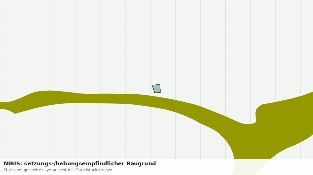 Statische Kartenansicht: NIBIS: setzungs-/hebungsempfindlicher Baugrund