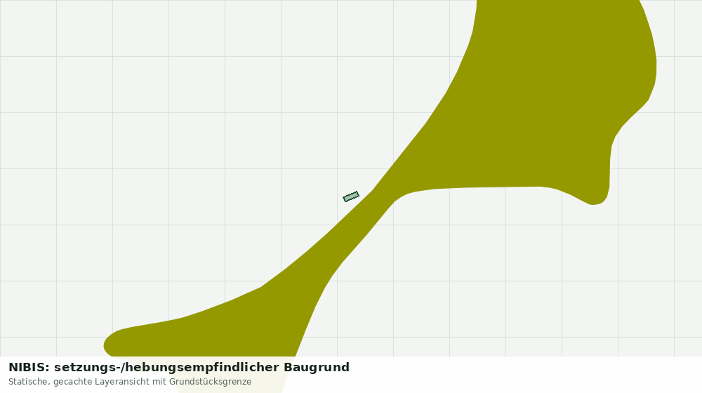 Statische Kartenansicht: NIBIS: setzungs-/hebungsempfindlicher Baugrund