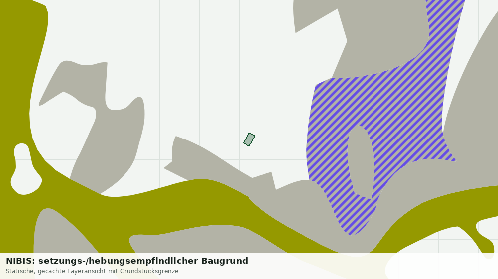 Statische Kartenansicht: NIBIS: setzungs-/hebungsempfindlicher Baugrund