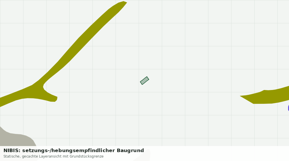 Statische Kartenansicht: NIBIS: setzungs-/hebungsempfindlicher Baugrund