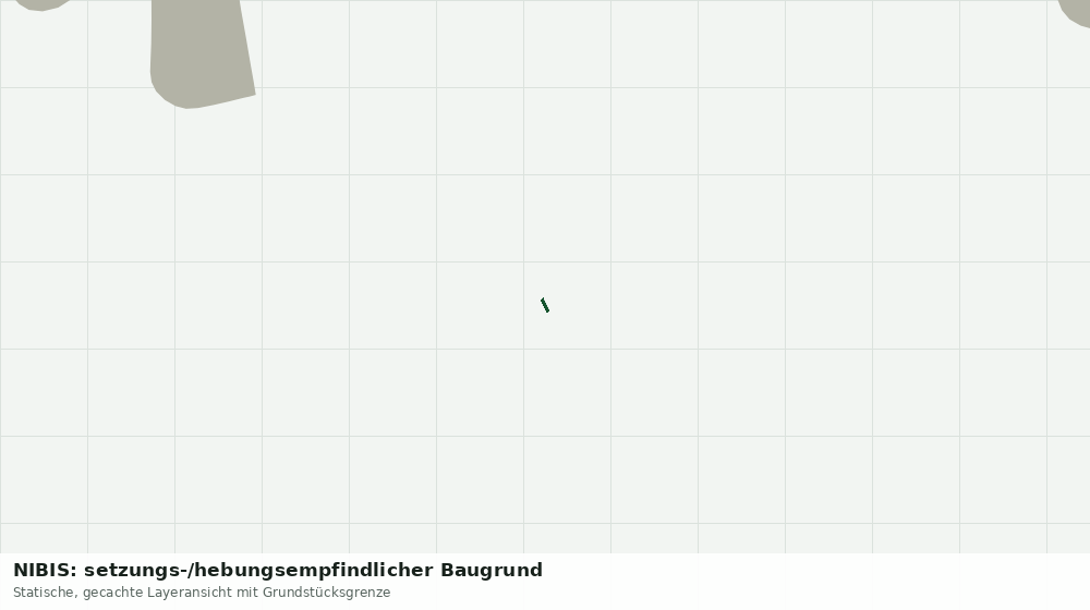 Statische Kartenansicht: NIBIS: setzungs-/hebungsempfindlicher Baugrund