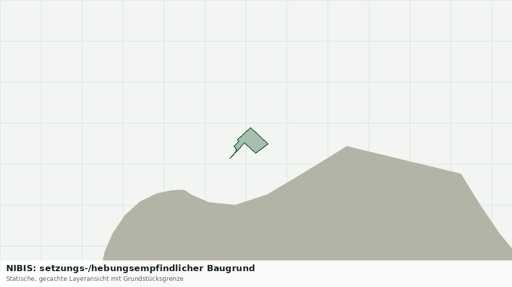 Statische Kartenansicht: NIBIS: setzungs-/hebungsempfindlicher Baugrund