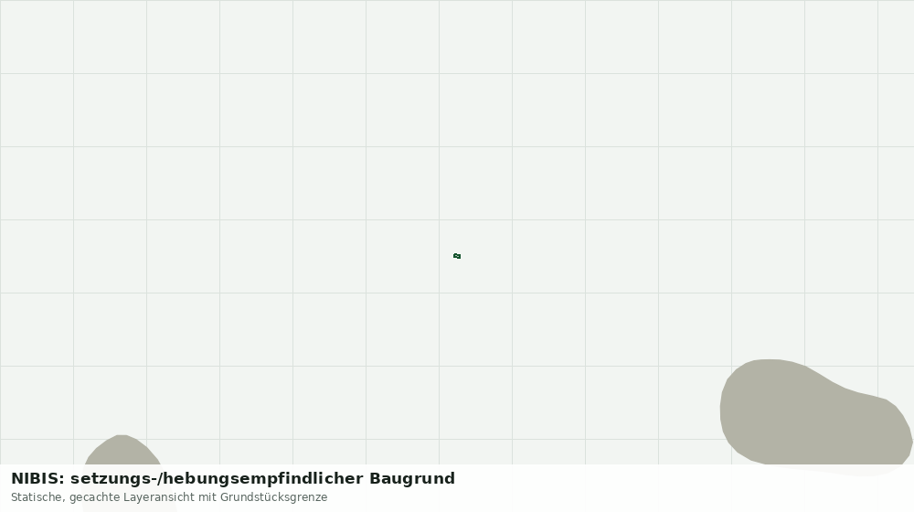 Statische Kartenansicht: NIBIS: setzungs-/hebungsempfindlicher Baugrund