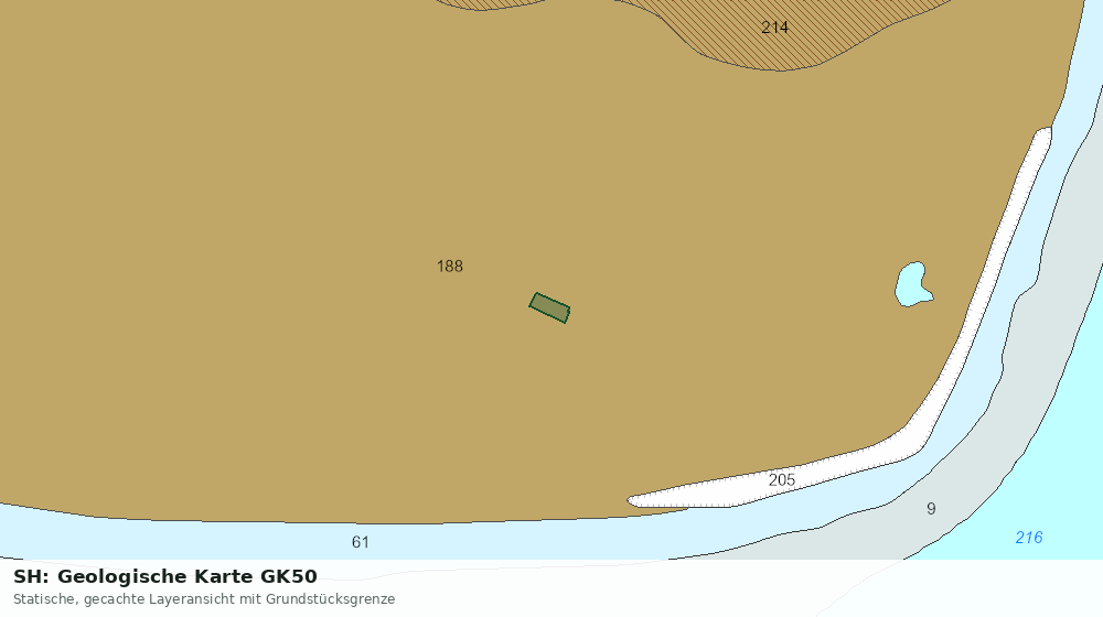 Statische Kartenansicht: SH: Geologische Karte GK50